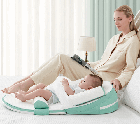 Pure Comfort Anti-Roll & Gentle Incline Baby Lounger (For Awake & Supervised Use)