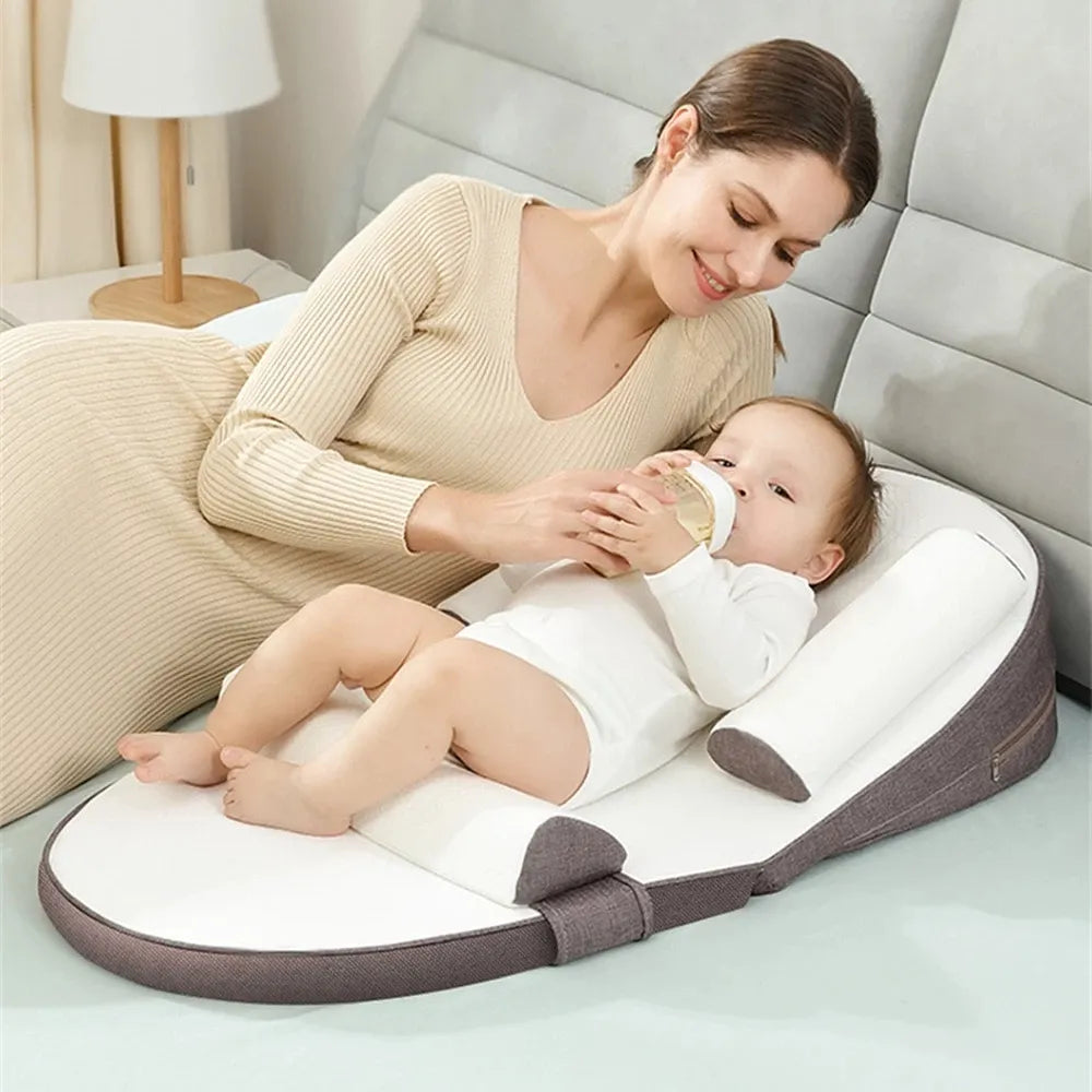 Pure Comfort Anti-Roll & Gentle Incline Baby Lounger (For Awake & Supervised Use)