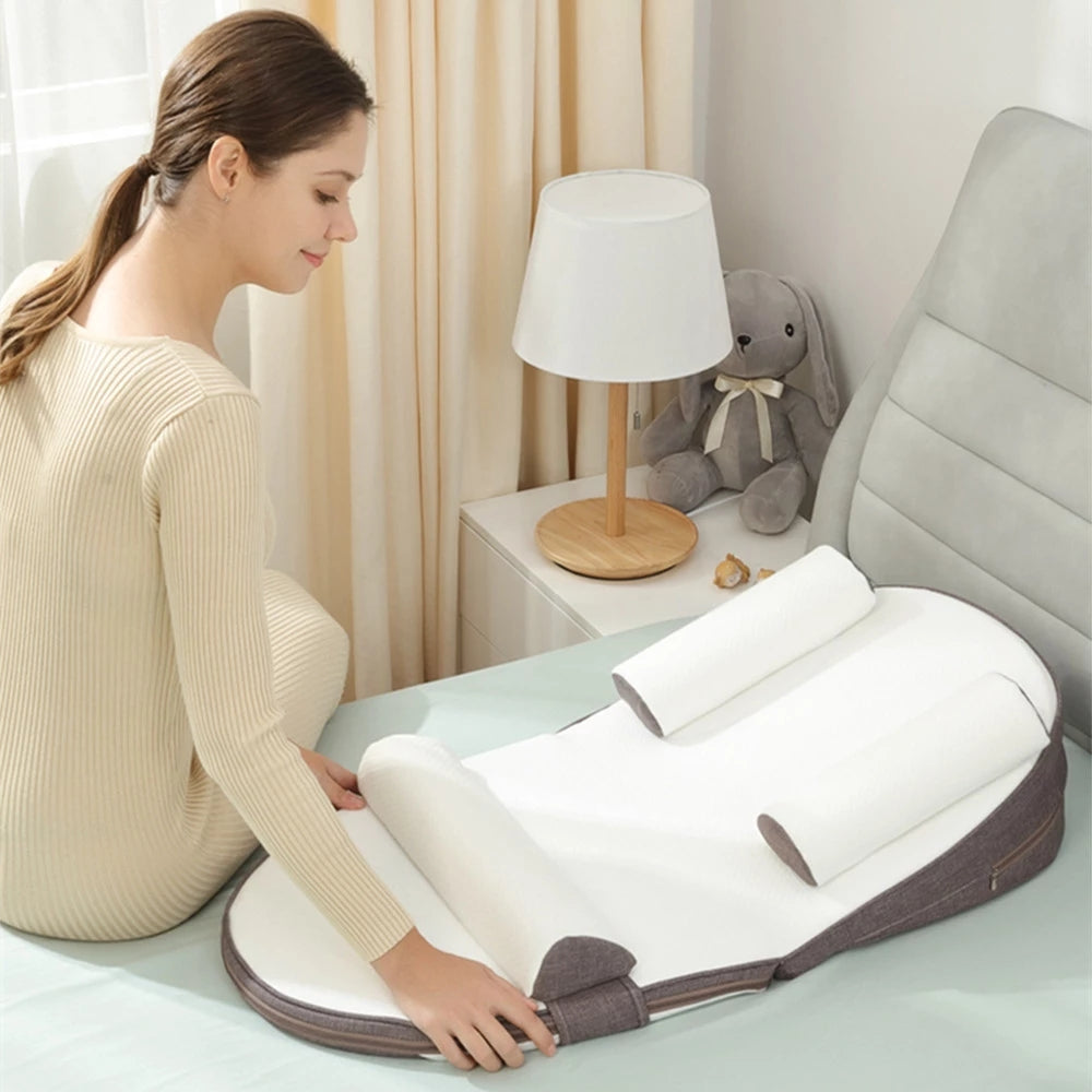 Pure Comfort Anti-Roll & Gentle Incline Baby Lounger (For Awake & Supervised Use)
