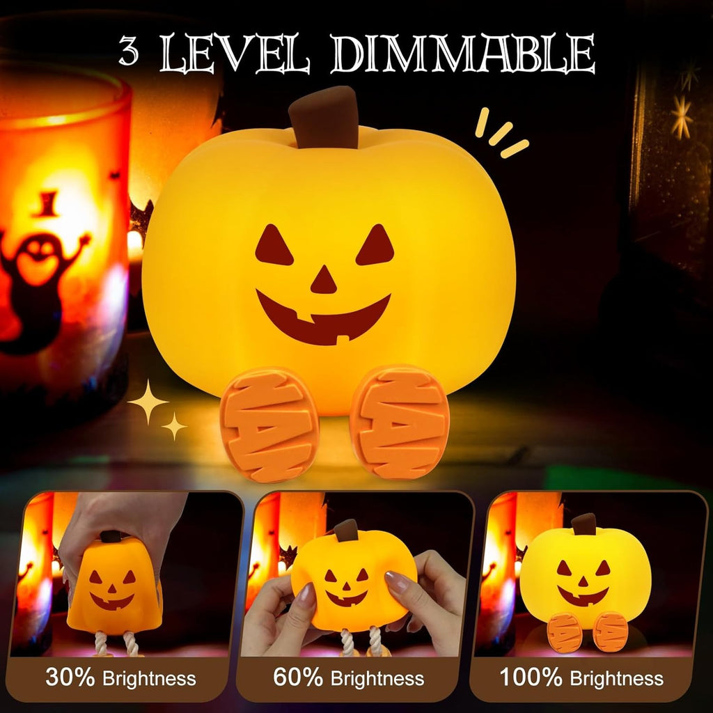 Pumpkin Night Light for Kids